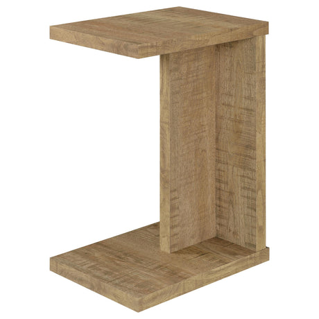 Clower Mango Engineered Wood C-Shaped Sofa Side Table by Coaster at Eve Furniture