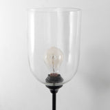 Clyde Matte Black W/Glass Round Wall Sconce by Mercana at Eve Furniture