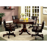 Rowan Cherry 5-Piece Dining Room Set by Furniture of America at Eve Furniture