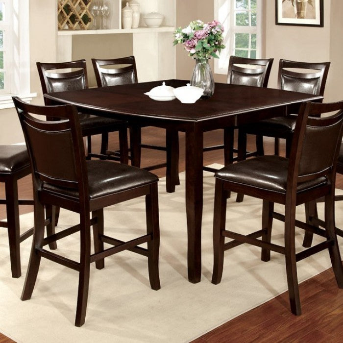 Woodside Espresso Counter Height Table