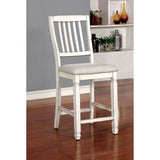 Kaliyah Antique White Counter Heigth Chair Set of 2