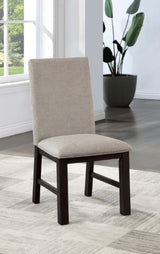Umbria Antique Black/Gray Side Chair by Furniture of America at Eve Furniture