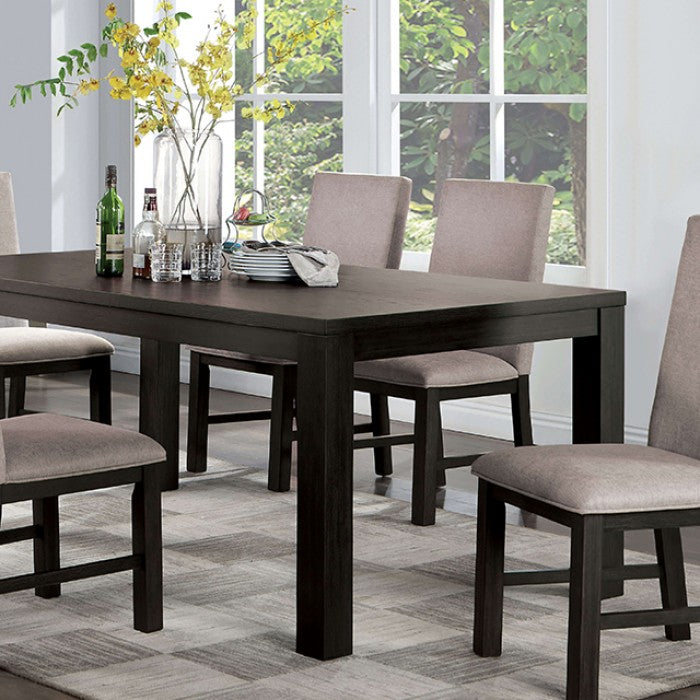 Umbria Antique Black/Gray 7-Piece Dining Room Set