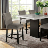 Kian White/Black Counter Height Table