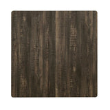 Dicarda Distressed Walnut/Sand Black Counter Height Table