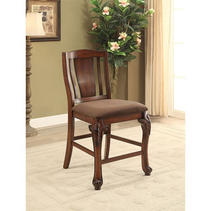 Johannesburg Brown Cherry Counter Height Table