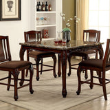 Johannesburg Brown Cherry Counter Height Table