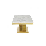 Villarsglane Gold/Green Coffee Table