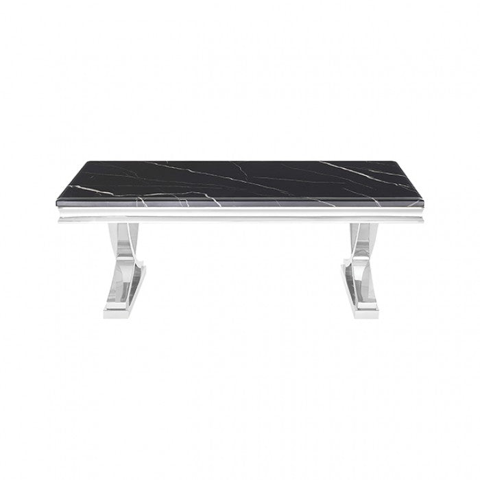 Wettingen Chrome/Beig Coffee Table