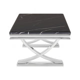 Wettingen Chrome/Beig Coffee Table