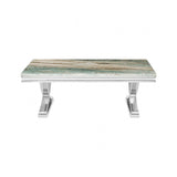 Wettingen Chrome/Gray Coffee Table
