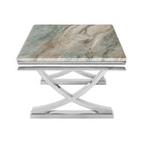 Wettingen Chrome/Gray Coffee Table