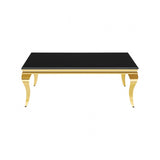 Wetzikon Gold/Black Coffe Table