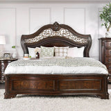 Menodora Brown Cherry King Bed by Furniture of America at Eve Furniture