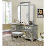 Salamanca Silver Vanity W/ Stool
