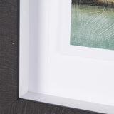 Coastal Destination by Mercana Studio a Hand Embellished Framed Art Print Matted under Glass by Mercana at Eve Furniture
