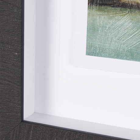 Coastal Destination by Mercana Studio a Hand Embellished Framed Art Print Matted under Glass by Mercana at Eve Furniture