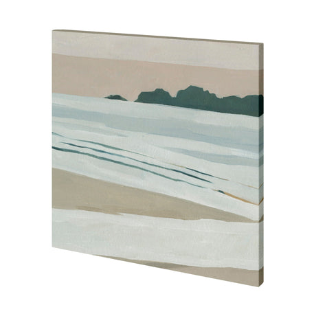 Coastal Lines I by Emma Scarvey a Hand Embellished Textured Canvas by Mercana at Eve Furniture