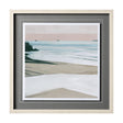 Coastal Lines II by Emma Scarvey a Hand Embellished Textured Framed Art Print Matted under Glass by Mercana at Eve Furniture