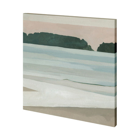 Coastal Lines III by Emma Scarvey a Hand Embellished Textured Canvas by Mercana at Eve Furniture