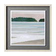 Coastal Lines III by Emma Scarvey a Hand Embellished Textured Framed Art Print Matted under Glass by Mercana at Eve Furniture