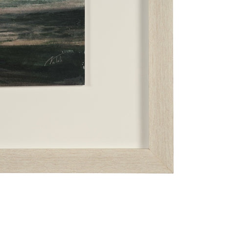 Coastal Splendor I by Mercana Studio Hand Embelished Framed Artwork Matted under Glass by Mercana at Eve Furniture