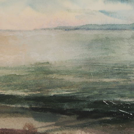Coastal Splendor I by Mercana Studio Hand Embelished Framed Artwork Matted under Glass by Mercana at Eve Furniture