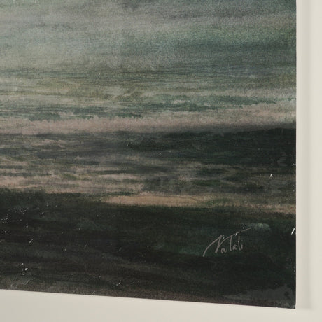 Coastal Splendor I by Mercana Studio Hand Embelished Framed Artwork Matted under Glass by Mercana at Eve Furniture