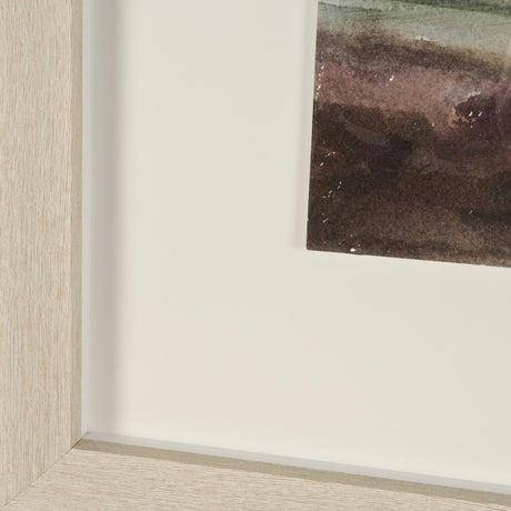 Coastal Splendor II by Mercana Studio Hand Embelished Framed Artwork Matted under Glass by Mercana at Eve Furniture