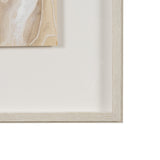 Coastal Topography by Mercana Studio Handmade Original Framed Artwork Matted under Glass by Mercana at Eve Furniture