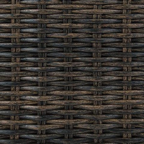 Coastline Bay Brown Outdoor Swivel Lounge with Cushion by Ashley at Eve Furniture