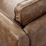 Cobain I 84 Inch Brown Leather Two Seater Sofa by Mercana at Eve Furniture