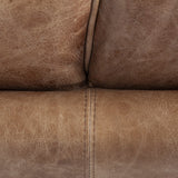 Cobain I 84 Inch Brown Leather Two Seater Sofa by Mercana at Eve Furniture