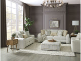 Cochrane Cream/Beige Sofa & Loveseat by Furniture of America at Eve Furniture