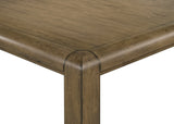 Cockrell Brown and Beige Dining Table with 18"Leaf by Crown Mark at Eve Furniture
