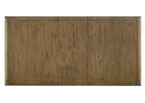 Cockrell Brown and Beige Extandable Dining Set by Crown Mark at Eve Furniture
