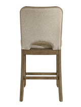 Cockrell Brown and Beige Extendable Counter Height Set by Crown Mark at Eve Furniture
