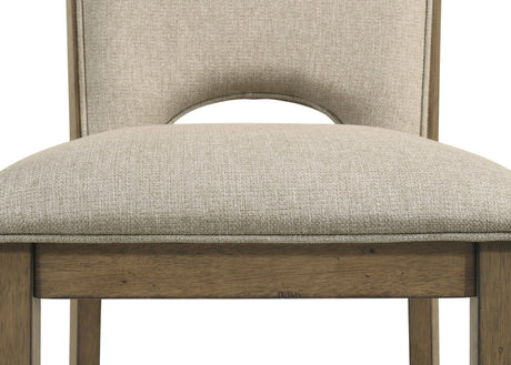 Cockrell Brown and Beige Extendable Counter Height Set by Crown Mark at Eve Furniture