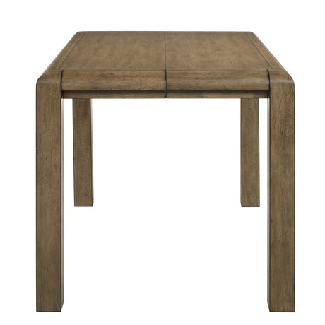 Cockrell Brown and Beige Extendable Counter Height Set by Crown Mark at Eve Furniture