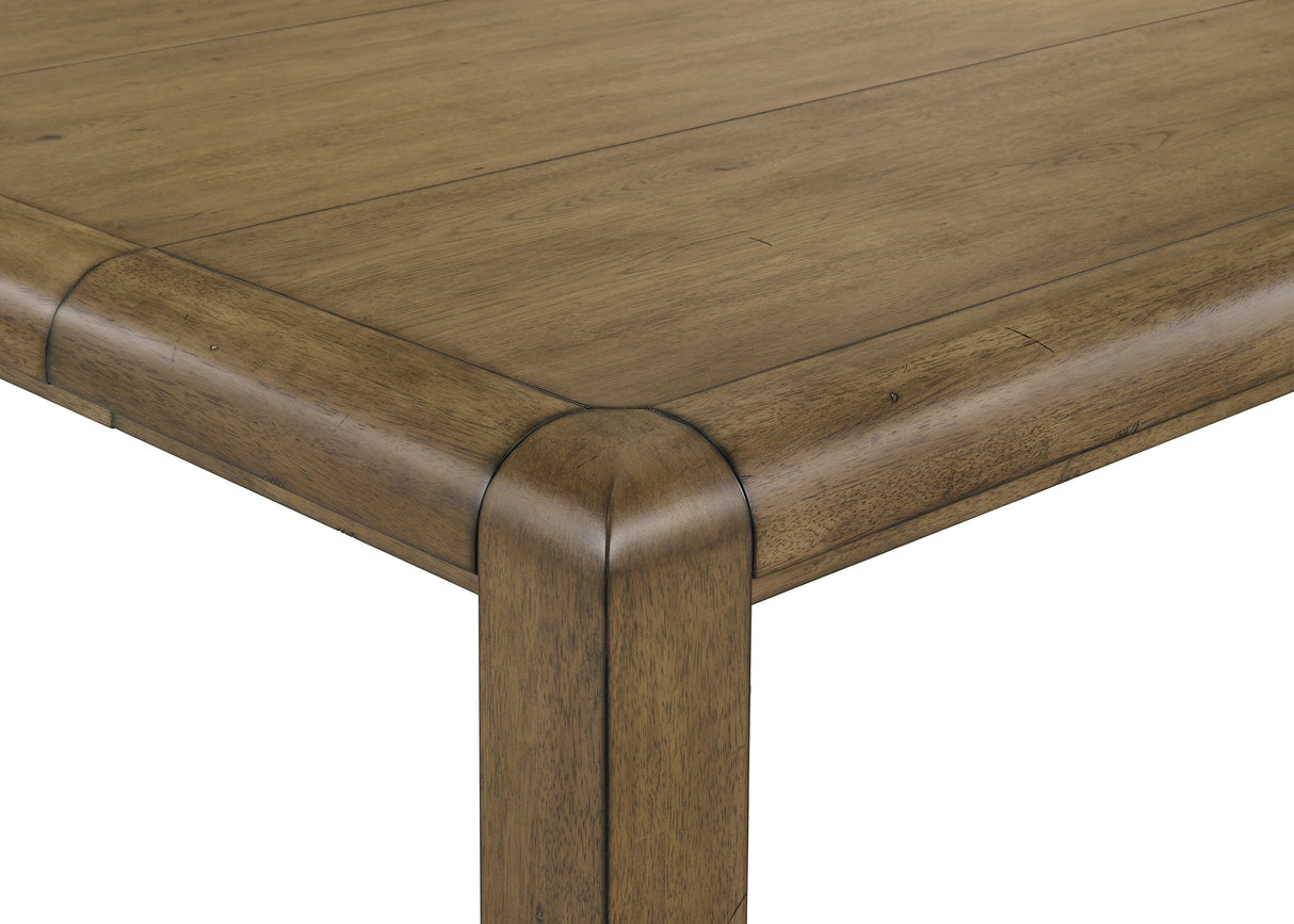 Cockrell Brown and Beige Extendable Counter Height Set by Crown Mark at Eve Furniture
