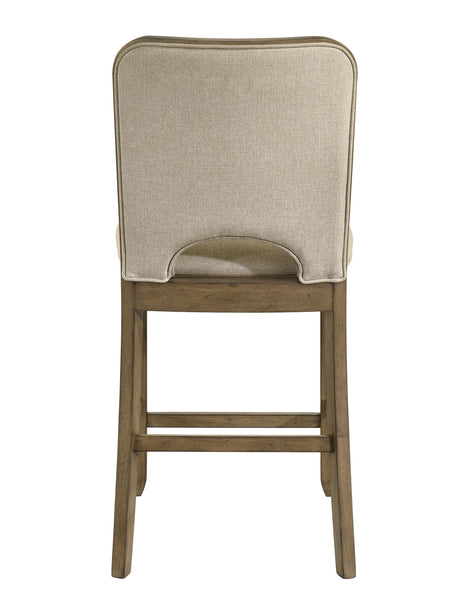 Cockrell Brown and Beige Extendable Counter Height Set by Crown Mark at Eve Furniture
