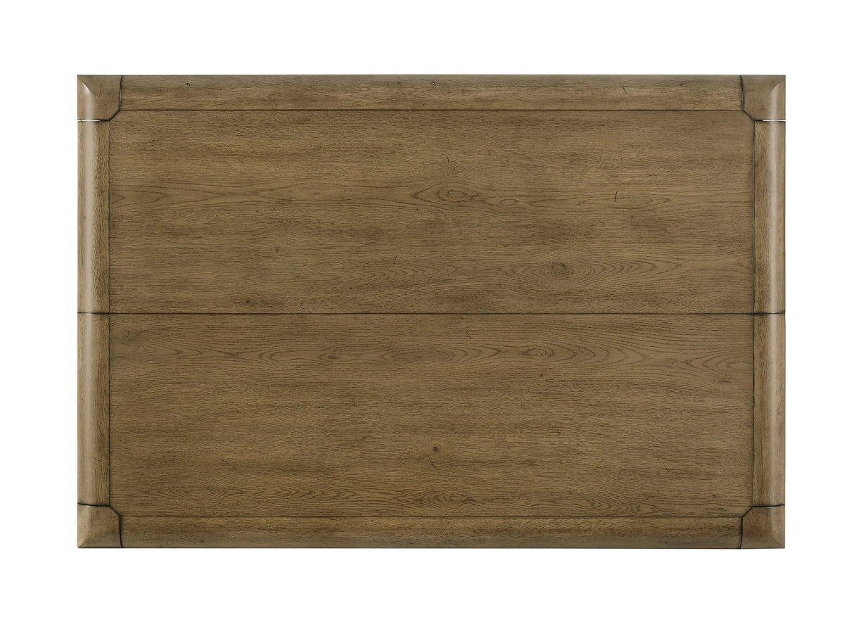 Cockrell Brown and Beige Counter Height Table with 18"Leaf by Crown Mark at Eve Furniture