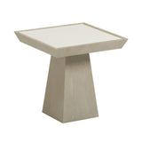 Coco Washed Ash Side Table by TOV Furniture at Eve Furniture