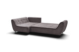 Cocoli Sectional w/ Bed Dark Taupe by ESF Furniture at Eve Furniture