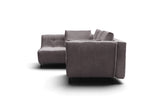 Cocoli Sectional w/ Bed Dark Taupe by ESF Furniture at Eve Furniture