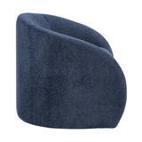 Cocoon Blue Swivel Chair by Homelegance at Eve Furniture