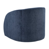 Cocoon Blue Swivel Chair by Homelegance at Eve Furniture