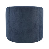 Cocoon Blue Swivel Chair by Homelegance at Eve Furniture