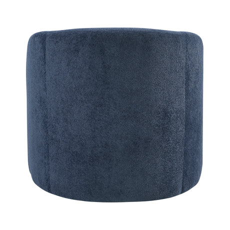 Cocoon Blue Swivel Chair by Homelegance at Eve Furniture