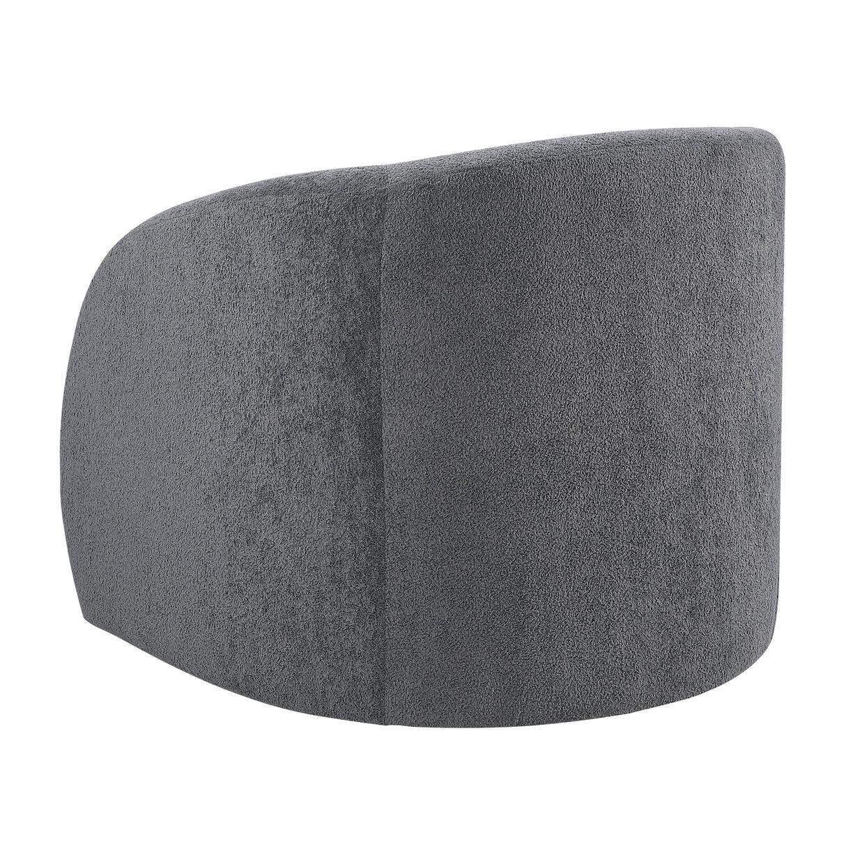 Cocoon Dark Gray Swivel Chair by Homelegance at Eve Furniture